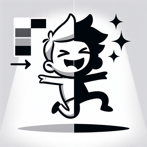 Happy person.
Single Game Texture.  In-Game asset.  2d.  Blank background.  High contrast.  No shadows