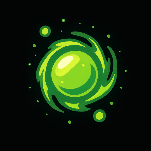 floatingParticle.
In-Game asset.  2d.  High contrast.  No shadows