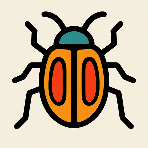 Bug.
In-Game asset.  2d.  High contrast.  No shadows