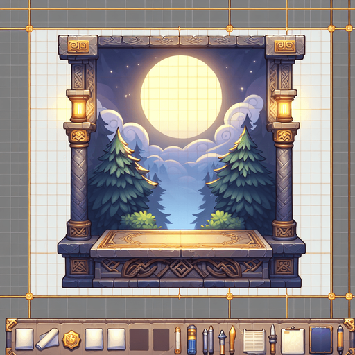 background like table to accept documents to background.
Single Game Texture. In-Game asset. 2d. Blank background. High contrast. No shadows.