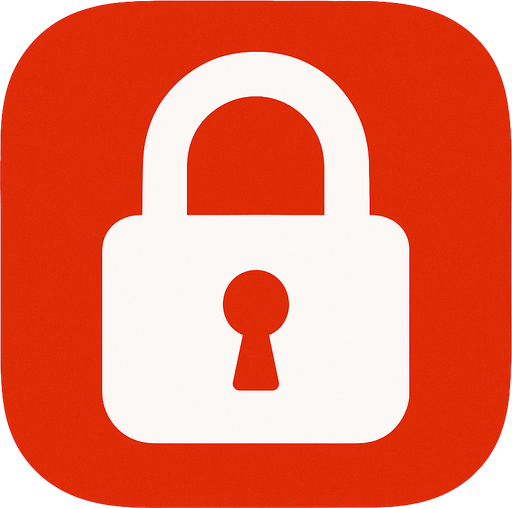 kilit ikonu beyaz.
In-Game asset.  2d.  High contrast.  No shadows