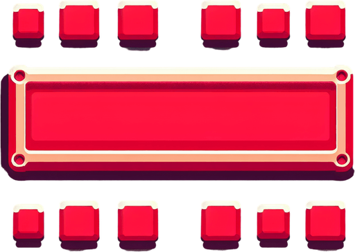 Create a plain red health bar
Single Game Texture. In-Game asset. 2d. Blank background. High contrast. No shadows.