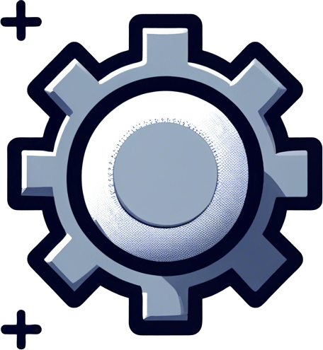 Only include the settings button. Remove the +'s