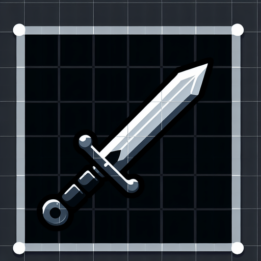 Kılıç.
Single Game Texture.  In-Game asset.  2d.  Blank background.  High contrast.  No shadows