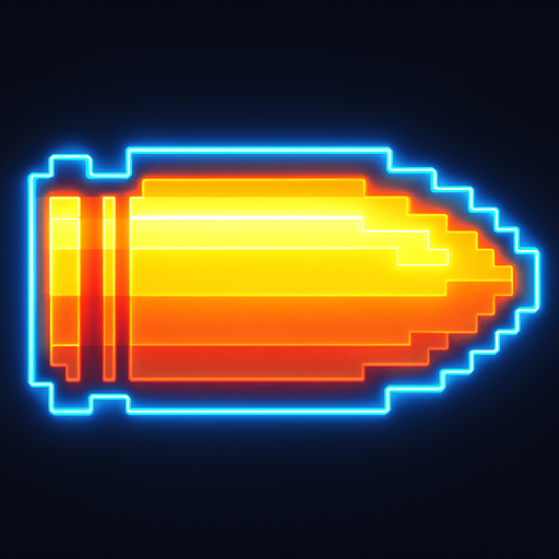 Vuelvelo neon brillante por bordes