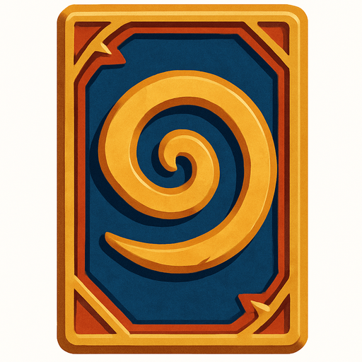 cardback.
In-Game asset.  2d.  High contrast.  No shadows