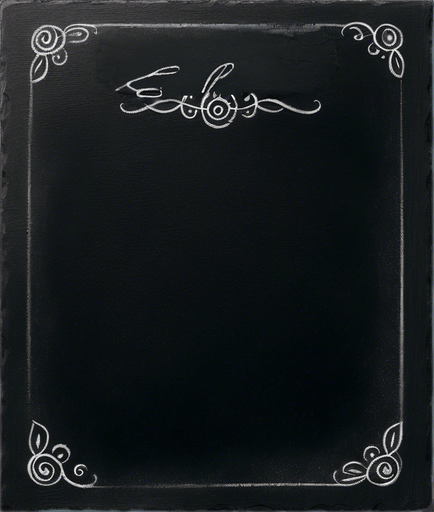 Word "ELIXIR" written in chalk