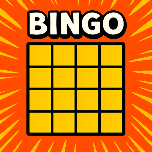 Streakbackground bingo.
In-Game asset.  2d.  High contrast.  No shadows