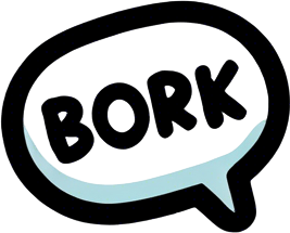 Bawk speech bubble