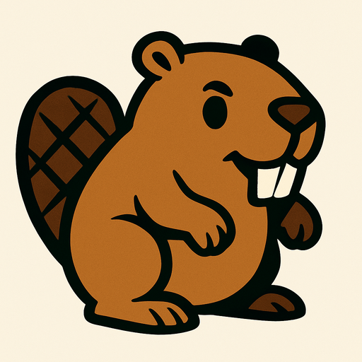 Biber.
In-Game asset.  2d.  High contrast.  No shadows