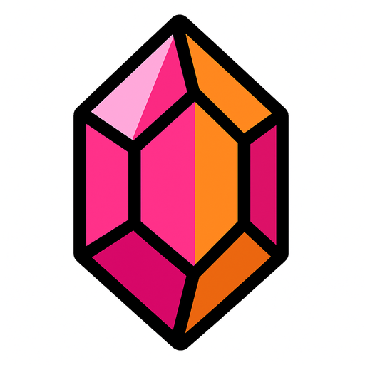 Gema.
In-Game asset.  2d.  High contrast.  No shadows