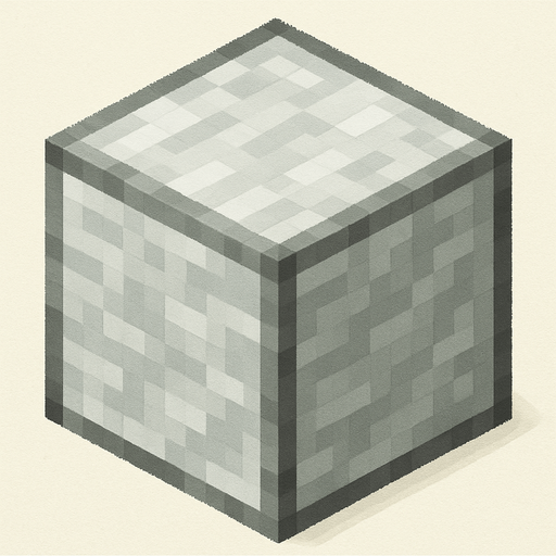 Minecraft Demir Bloğu. 2D