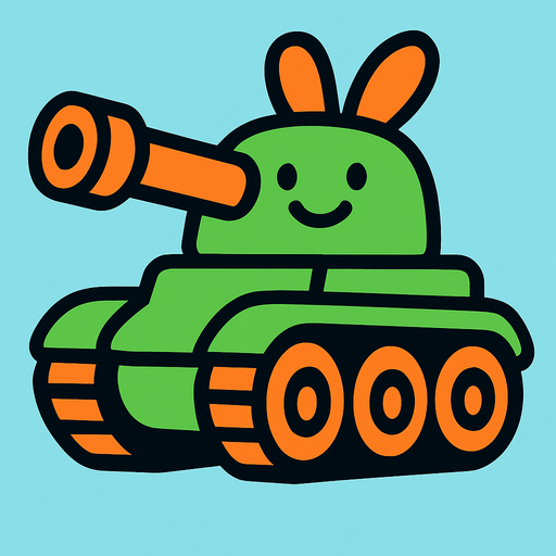 friend tank.
In-Game asset.  2d.  High contrast.  No shadows