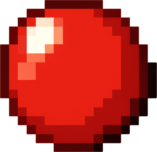 Cámbiale el color a rojo , pixelart