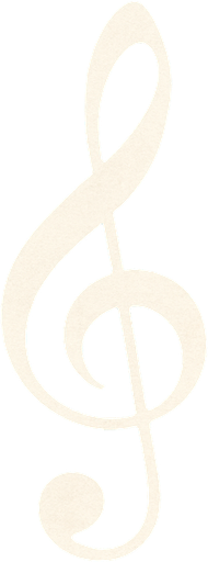 White Clef de sol