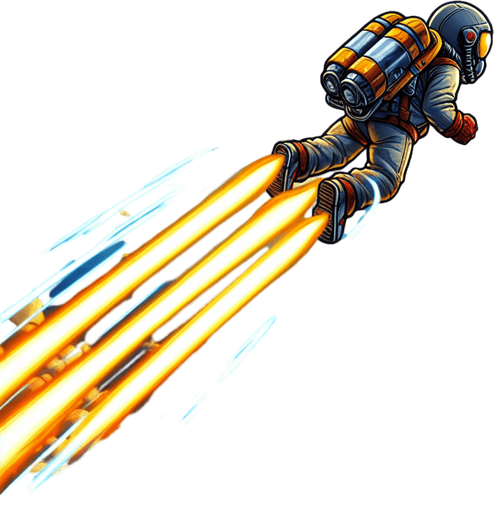 Fly Through Endless JetPack Adventure,Soaring Through the Sky
Single Game Texture.  In-Game asset.  2d.  .  High contrast.