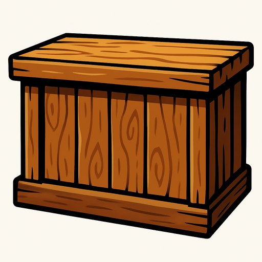 wood counter.
In-Game asset.  2d.  High contrast.  No shadows