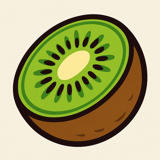 kivi.
In-Game asset.  2d.  High contrast.  No shadows