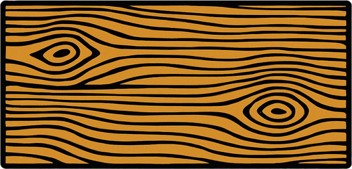 Oak Plank Horizontally.
High contrast.  No shadows. 2d