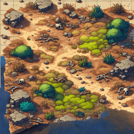 Added more scenery such as cliffs