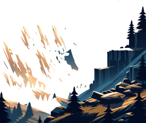 mountain ledge
Single Game Texture.  In-Game asset.  High contrast.  No shadows