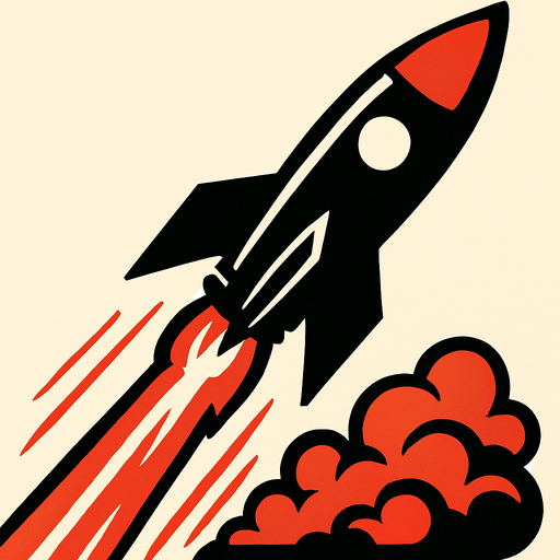 Misil rikdad upp.
In-Game asset.  2d.  High contrast.  No shadows