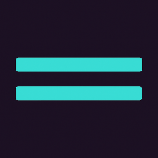 a image has two line paralel with each other in horizontal.
In-Game asset.  2d.  High contrast.  No shadows
