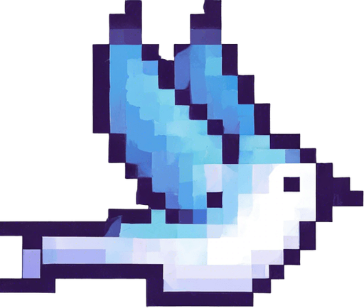 make the bird flap its wings