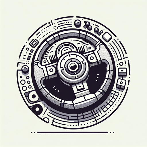 Simple Car Steering Wheel. In-Game asset. 2d. Blank background. Svg