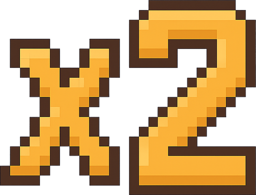 pixel art 2D x2. No background. Transparent background. Blank background. No shadows. 2d. In-Game asset. flat