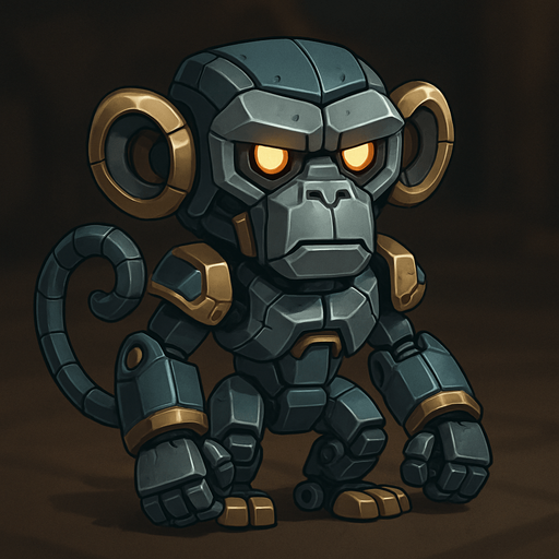 robot monkey.
In-Game asset