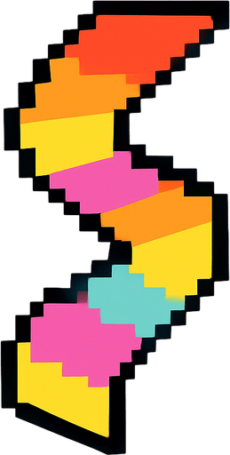 One Confetti paper pixelart 2d.
In-Game asset.  2d.  High contrast.  No shadows