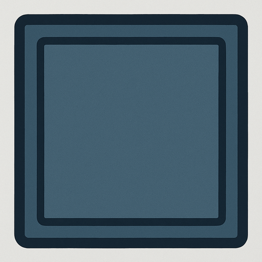 Greyish blue square.
In-Game asset.  2d.  High contrast.  No shadows