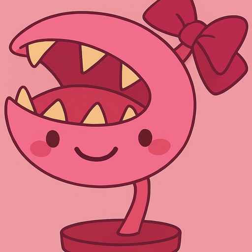 Make it pink and face the other way