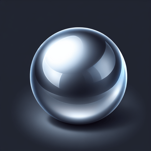 metal ball.
Single Game Texture. In-Game asset. 2d. Blank background. High contrast. No shadows.