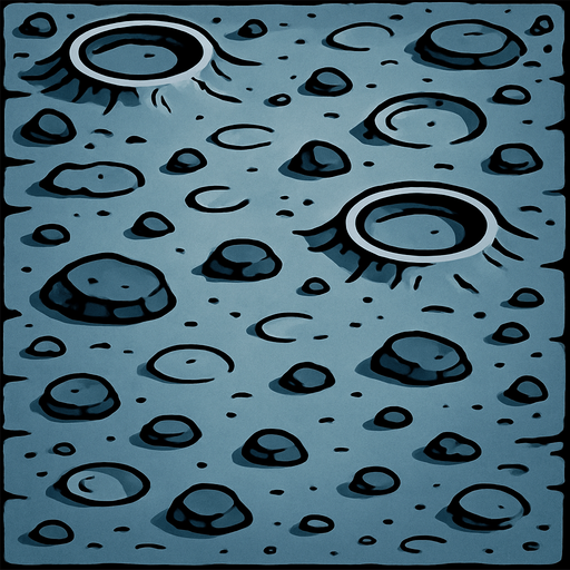 Moon floor for background.
In-Game asset.  2d.  High contrast.  No shadows