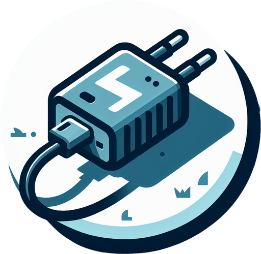 Charger with no background..
Single Game Texture. In-Game asset. 2d. Blank background. High contrast. No shadows.