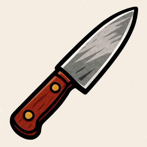 just kitchen knife pictures..
In-Game asset.  2d.  High contrast.  No shadows