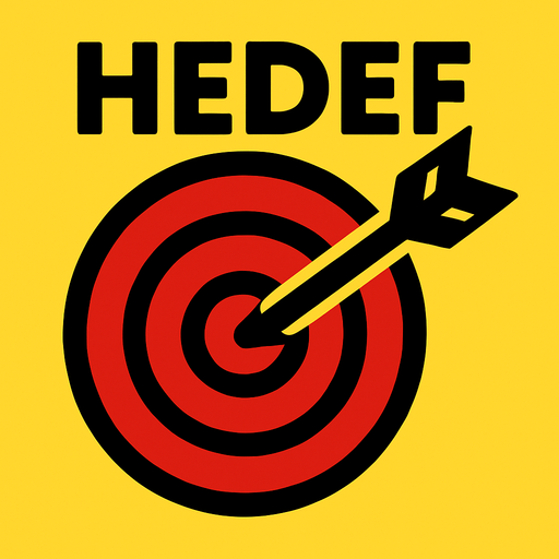 HEDEF.
In-Game asset.  2d.  High contrast.  No shadows