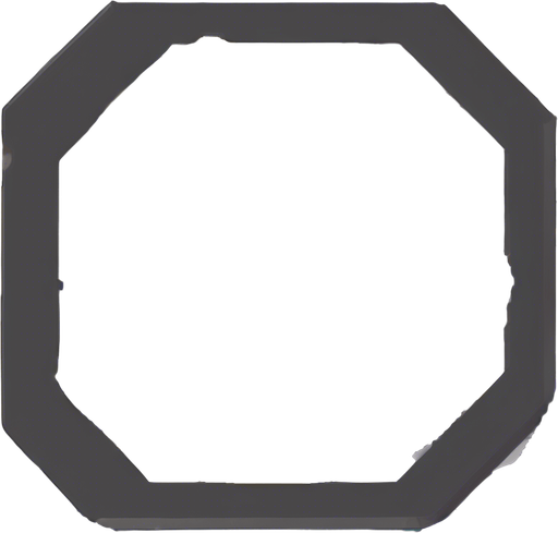 brighten the solid parts of the inpainted area and ignore the transparent parts.