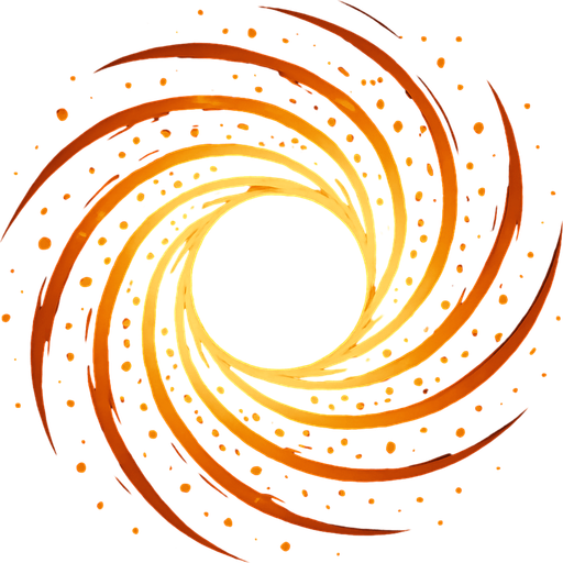 Karadelik vortex parçacık spiral.
In-Game asset.  2d.  High contrast.  No shadows