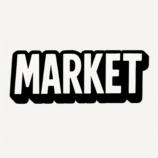 360x120 market text black,shadow,white.
In-Game asset.  2d.  High contrast.  No shadows