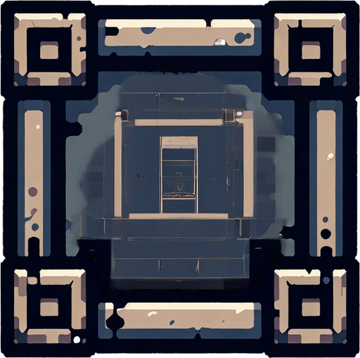 An empty center.