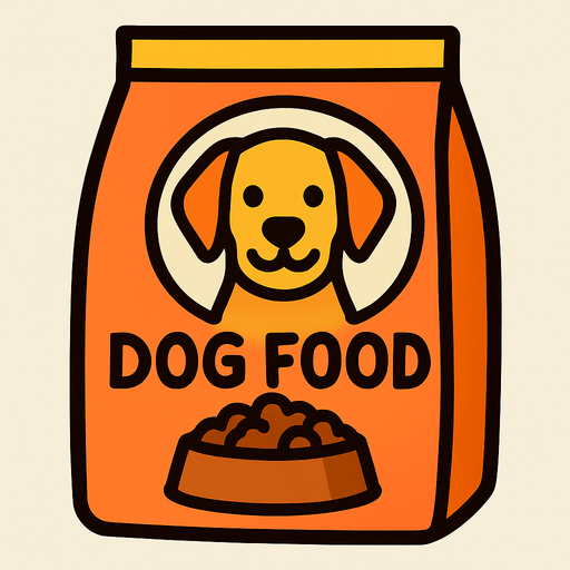 Dog food.
In-Game asset.  2d.  High contrast.  No shadows
