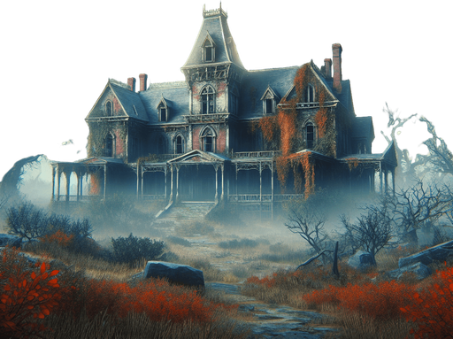 abandoned manor, halloween, 4k, high quality, landscape, digital art.
Single Game Texture. In-Game asset. 2d. Blank background. High contrast. No shadows.