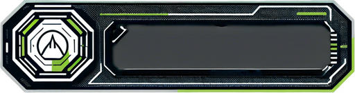 A black rectangle