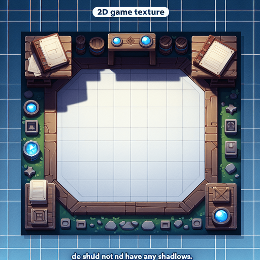 background like table to accept documents to background.
Single Game Texture. In-Game asset. 2d. Blank background. High contrast. No shadows.