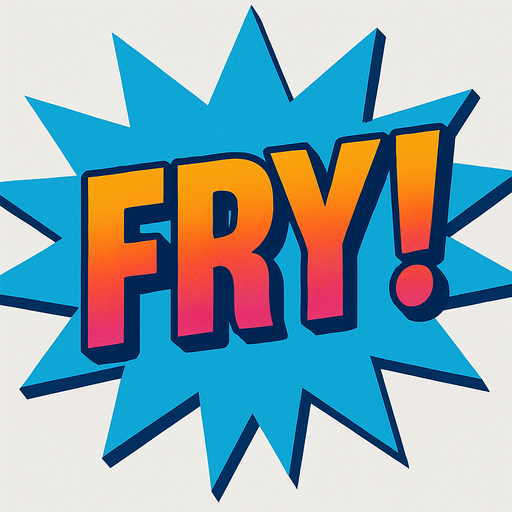 Change the text to “Fry!”