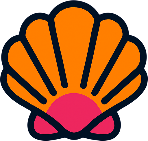 shell.
In-Game asset.  2d.  High contrast.  No shadows