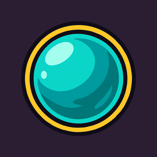 orb.
In-Game asset.  2d.  High contrast.  No shadows